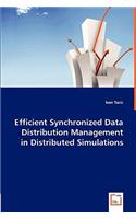 Efficient Synchronized Data Distribution Management in Distributed Simulations