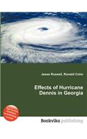 Effects of Hurricane Dennis in Georgia: (English)