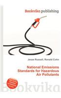 National Emissions Standards for Hazardous Air Pollutants