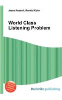 World Class Listening Problem: (English)
