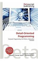 Detail-Oriented Programming: (English)
