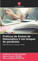 Práticas de Ensino de Matemática II em tempos de pandemia