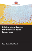 Résine de polyester modifiée à l'acide fumarique