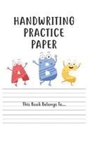 Handwriting Practice Paper