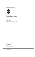 MADS Users' Guide