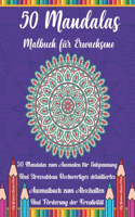 50 Mandalas Malbuch für Erwachsene