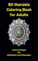 Mandala Coloring Book for Adults