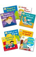 Oxford Reading Tree: Biff, Chip & Kipper First Experiences Pack of 8