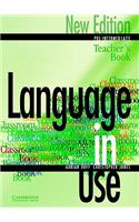 Language in Use Pre-Intermediate New Edition Teacher's Book