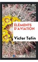 Elements d'Aviation