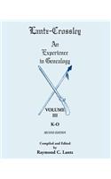 Lantz-Crossley an Experience in Genealogy