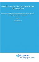 Nominalism and Contemporary Nominalism