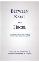 Between Kant and Hegel