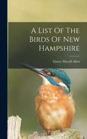 List Of The Birds Of New Hampshire