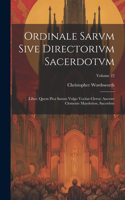 Ordinale Sarvm Sive Directorivm Sacerdotvm