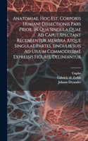 Anatomiae, Hoc Est, Corporis Humani Dissectionis Pars Prior, In Qua Singula Quae Ad Caput Spectant Recensentur Membra Atque Singulae Partes, Singulis Suis Ad Uiuum Commodissimè Expressis Figuris, Deliniantur