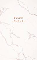 Bullet Journal: Cracked White Marble - Dot Grid Bullet Journal Notebook, Gift for Women and Teen Girls (7 x 10 - 120 pages)