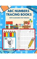 ABC Numbers Tracing Books with Flashcards for Toddlers: Let's kids learn to read, trace, write and color alphabets and numbers worksheets for babies, toddlers, preschoolers and kindergarten. Practice hand