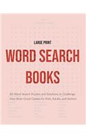 Large Print Word Search Books