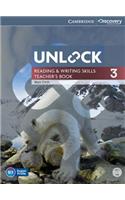Unlock Level 3 Reading and Writing Skills Teacher's Book with DVD