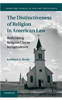 The Distinctiveness of Religion in American Law