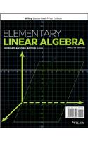 Elementary Linear Algebra