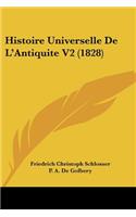 Histoire Universelle De L'Antiquite V2 (1828)