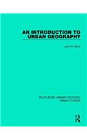 Introduction to Urban Geography