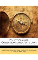 Policy Clauses, Conditions and State Laws