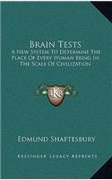 Brain Tests: A New System To Determine The Place Of Every Human Being In The Scale Of Civilization