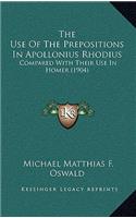 The Use of the Prepositions in Apollonius Rhodius