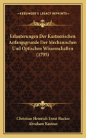Erlauterungen Der Kastnerischen Anfangsgrunde Der Mechanischen Und Optischen Wissenschaften (1795)