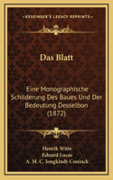 Das Blatt