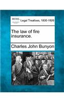 Law of Fire Insurance.