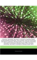 Articles on United Nations Security Council Resolutions Concerning Burundi, Including: United Nations Security Council Resolution 173, United Nations