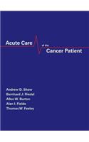 Acute Care of the Cancer Patient