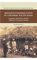 Religious Transactions in Colonial South India