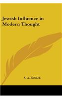 Jewish Influence in Modern Thought