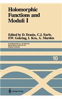 Holomorphic Functions and Moduli I