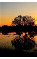 Sunset on Sri Lanka Journal: 150 page lined notebook/diary