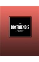 The Boyfriend's Instruction Manual: Lined notebook/journal 8.5X11