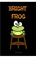 Bright Frog Composition Notebook
