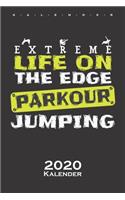 Life on the edge Kalender 2020: Jahreskalender für Sportler und Fitnessbegeisterte