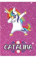 Catalina - Dabbing Unicorn Notebook