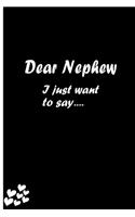 Dear Nephew