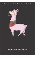 Salsa Lama with rose Monthly Planner
