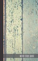 wooden stripes journal