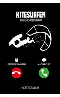 Kitesurfen Eingehender Anruf