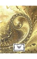 Unruled (Unlined) Blank Composition Notebook (8.5"x11" inches) 150 Pages