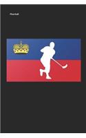 Floorball: Unihockey Notizbuch Innebandy Hockey Notebook
